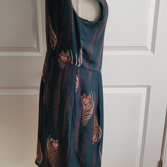 CORY Multicolor Semi Wrap dress, Size 10 - Picture 3 of 8